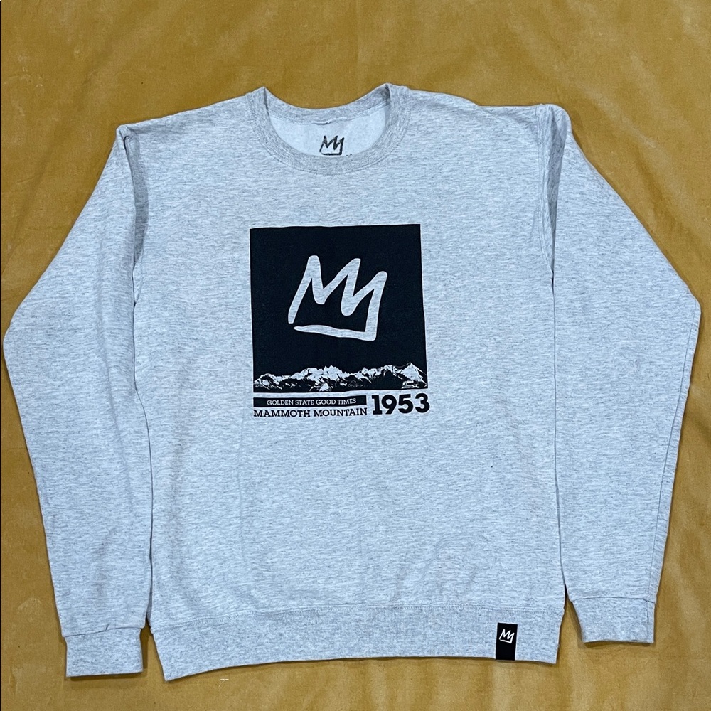 Mammoth Mountain Gray Sweatshirt